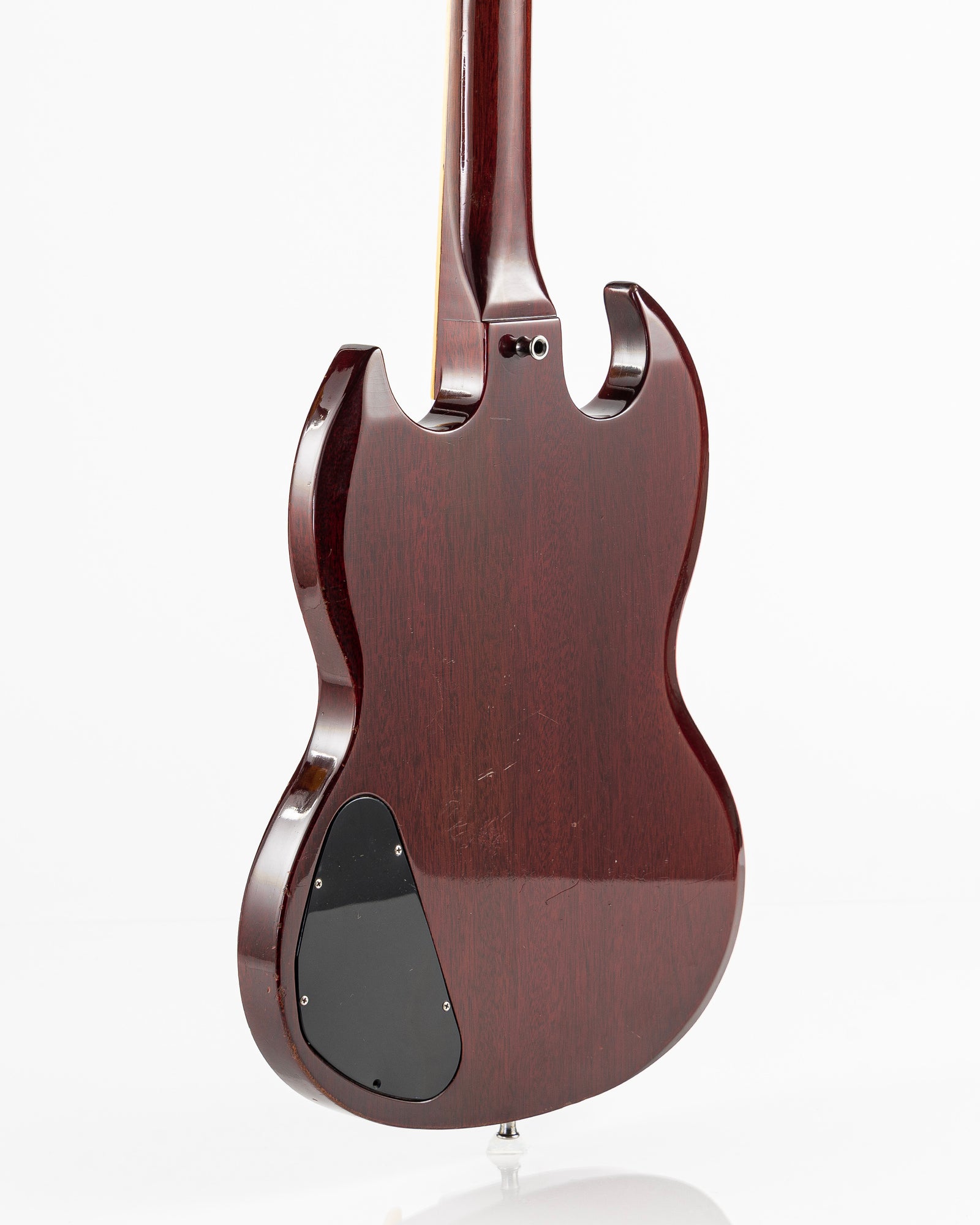 USED 1970 Gibson SG Standard "Large Guard" Electric Guitar - Cherry with Maestro Vibrola