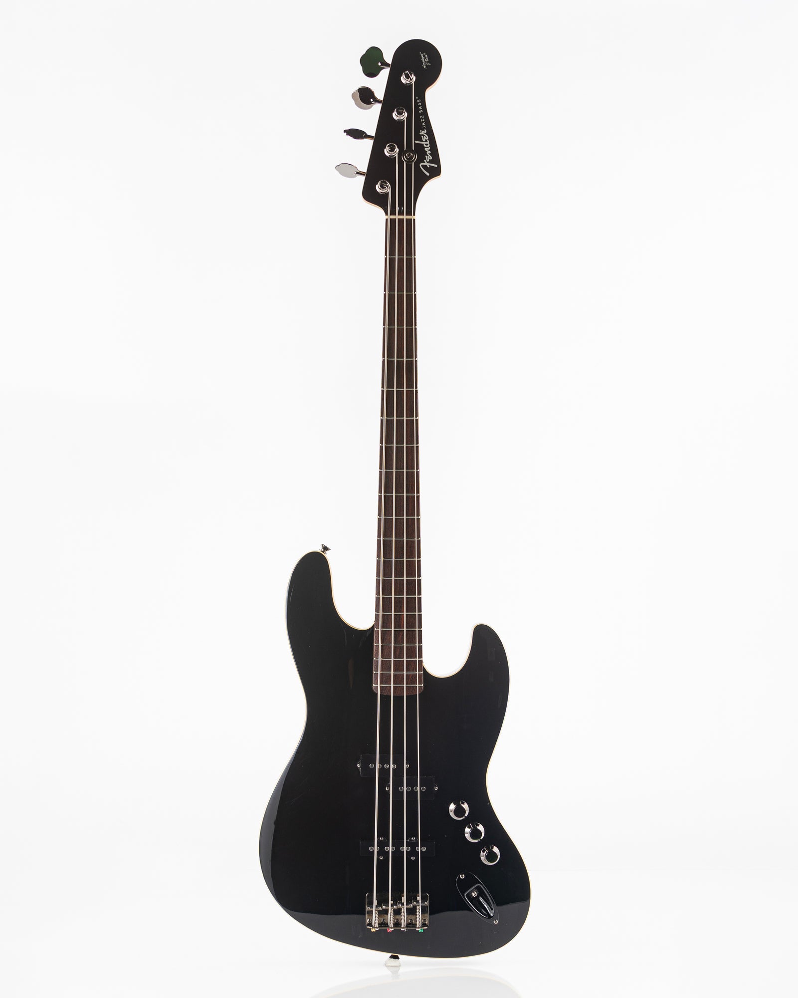 USED 2019 Fender Aerodyne Jazz Bass - Black
