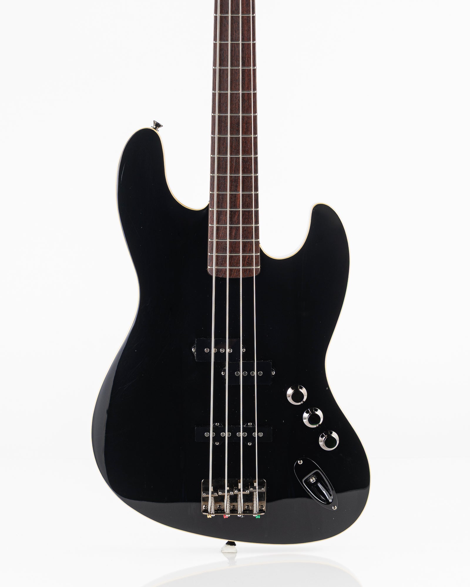 USED 2019 Fender Aerodyne Jazz Bass - Black