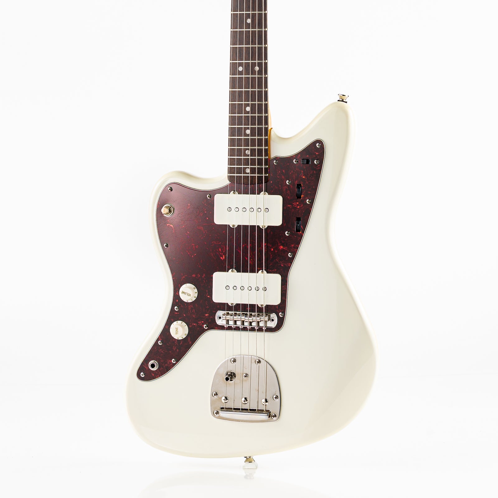USED 2021 Squier Classic Vibe 60s Jazzmaster Left Handed Electric Guitar - Olympic White