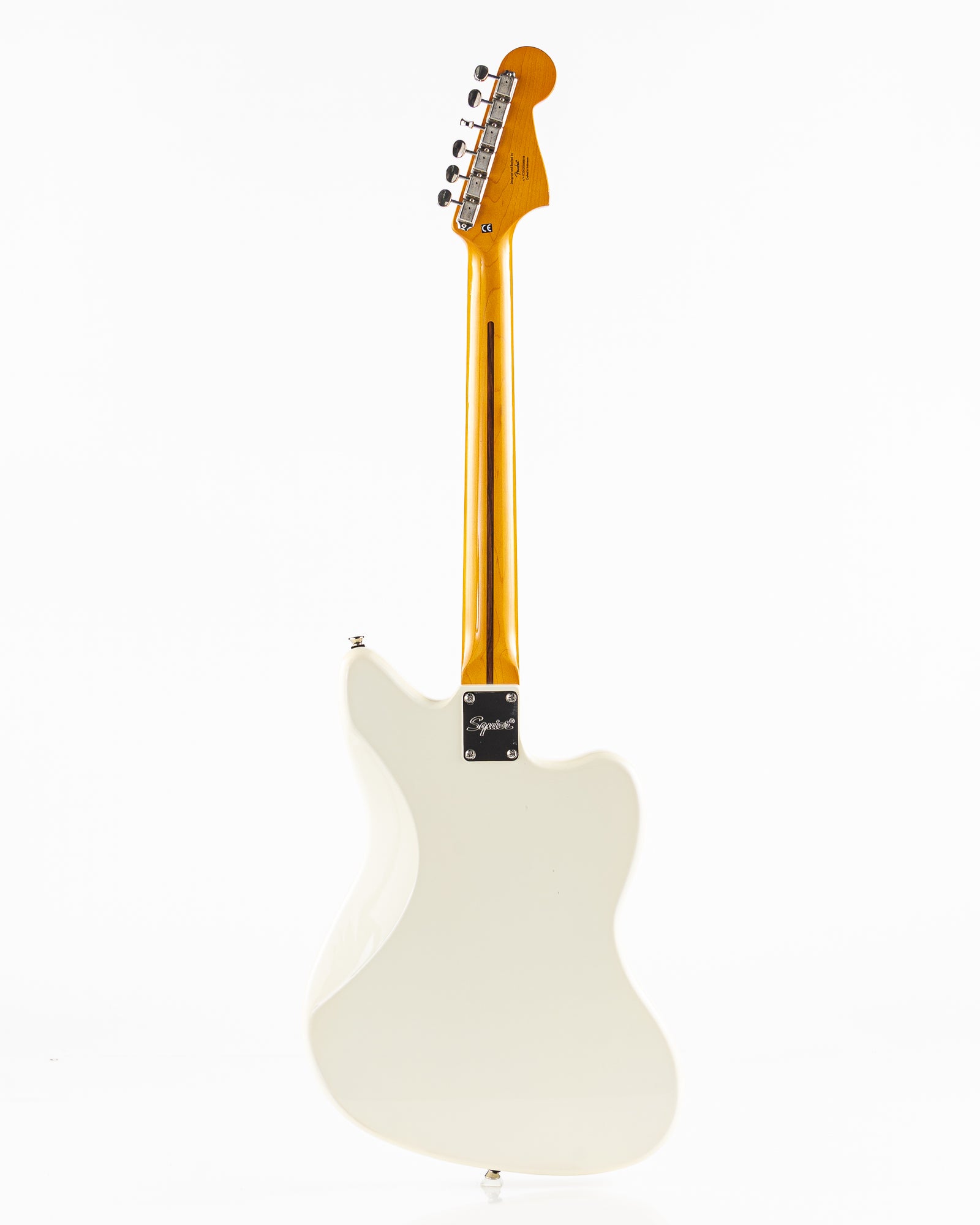 USED 2021 Squier Classic Vibe 60s Jazzmaster Left Handed Electric Guitar - Olympic White