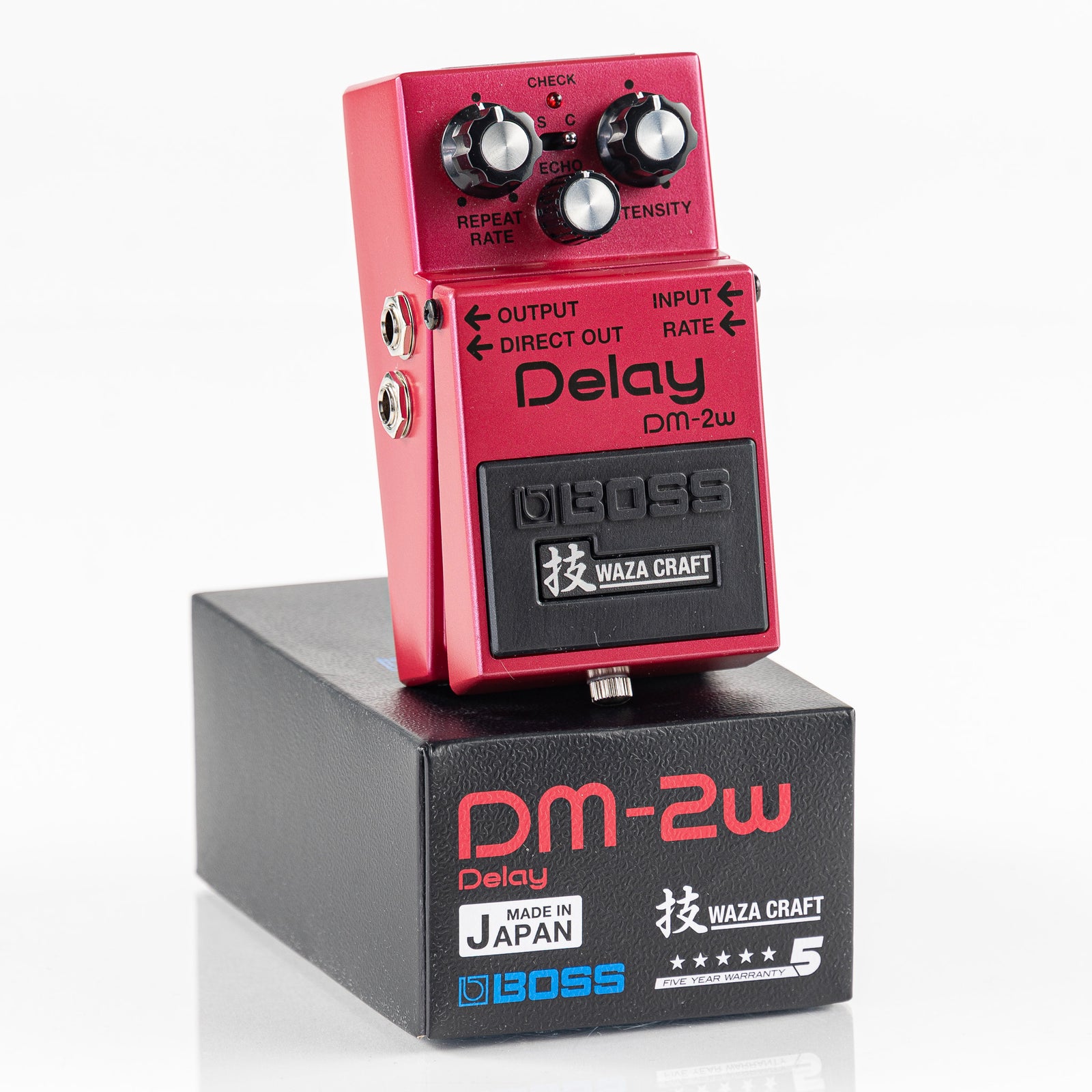 USED Boss DM-2W Waza Craft Delay Guitar Pedal