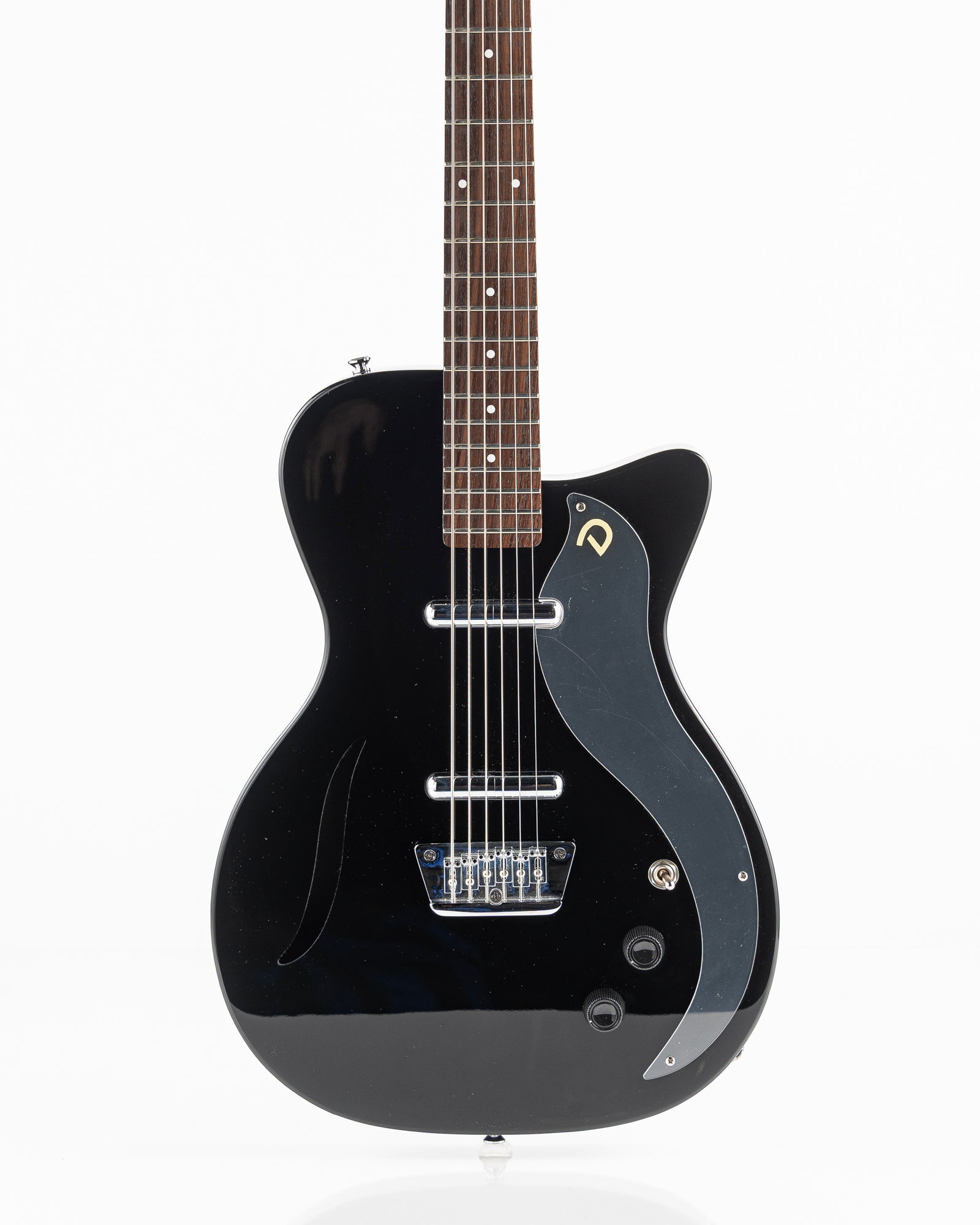 USED Danelectro Vintage Baritone Electric Guitar - Black