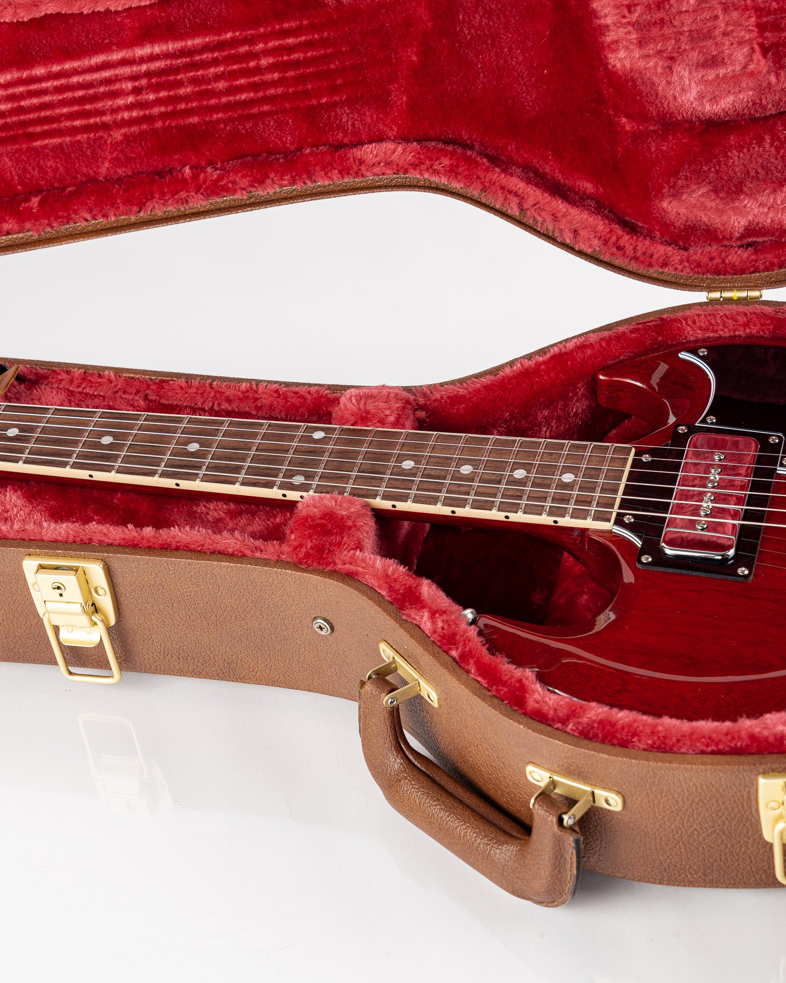 USED Gibson Tony Iommi SG Special Electric Guitar- Vintage Cherry with Hardshell Case