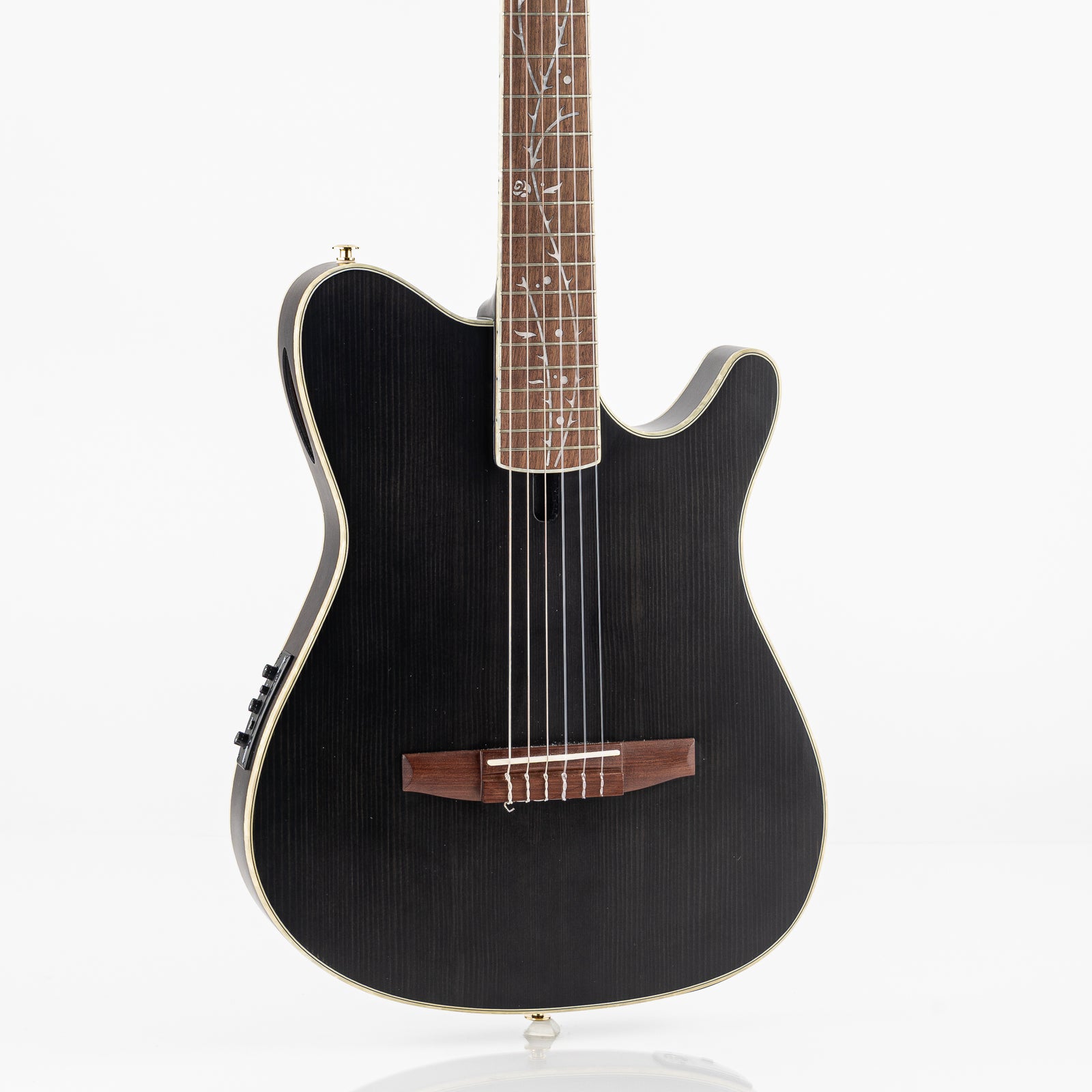 USED Ibanez Tim Henson TOD10N Classical Acoustic Electric Guitar - Flat Black