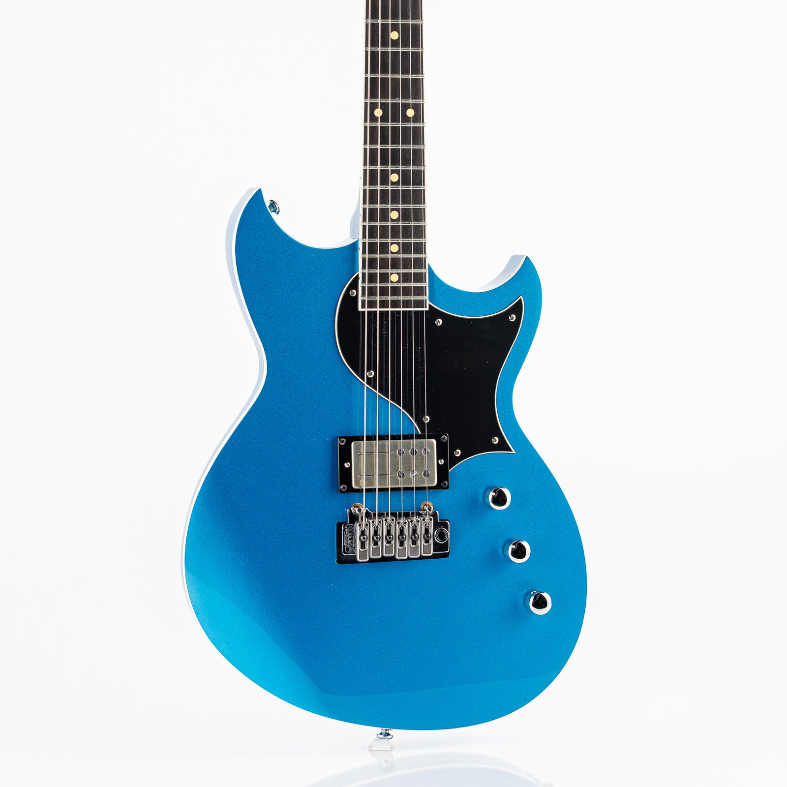 USED Reverend Reeves Gabrels Dirtbike Electric Guitar - Metallic Blue