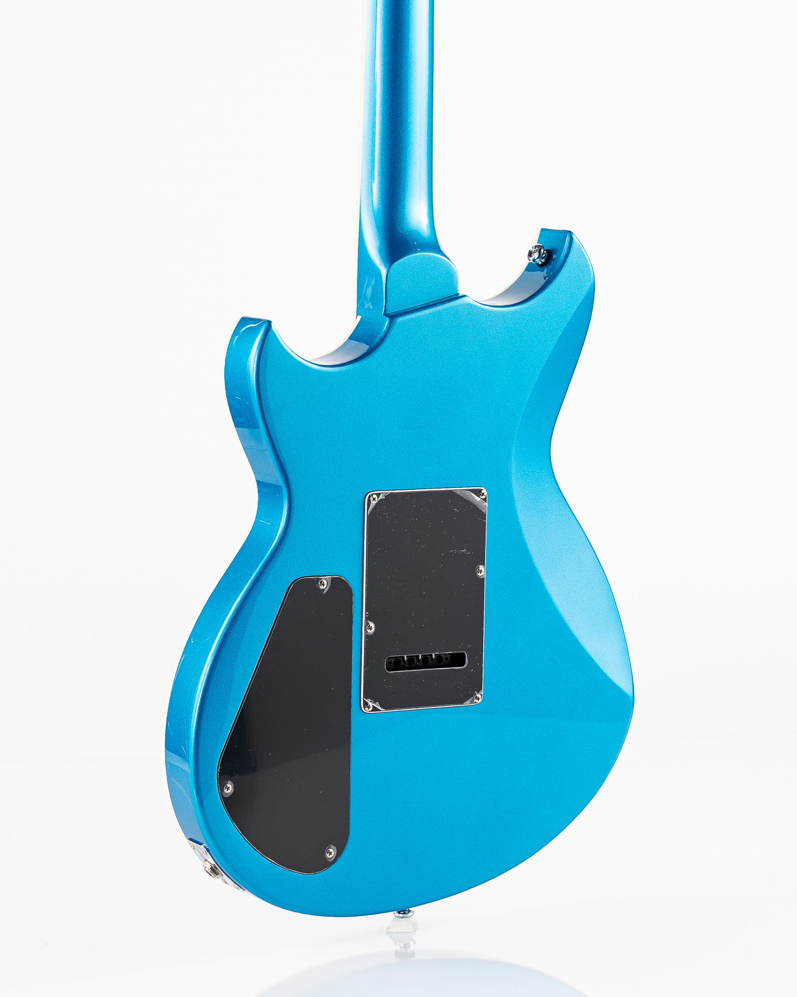 USED Reverend Reeves Gabrels Dirtbike Electric Guitar - Metallic Blue