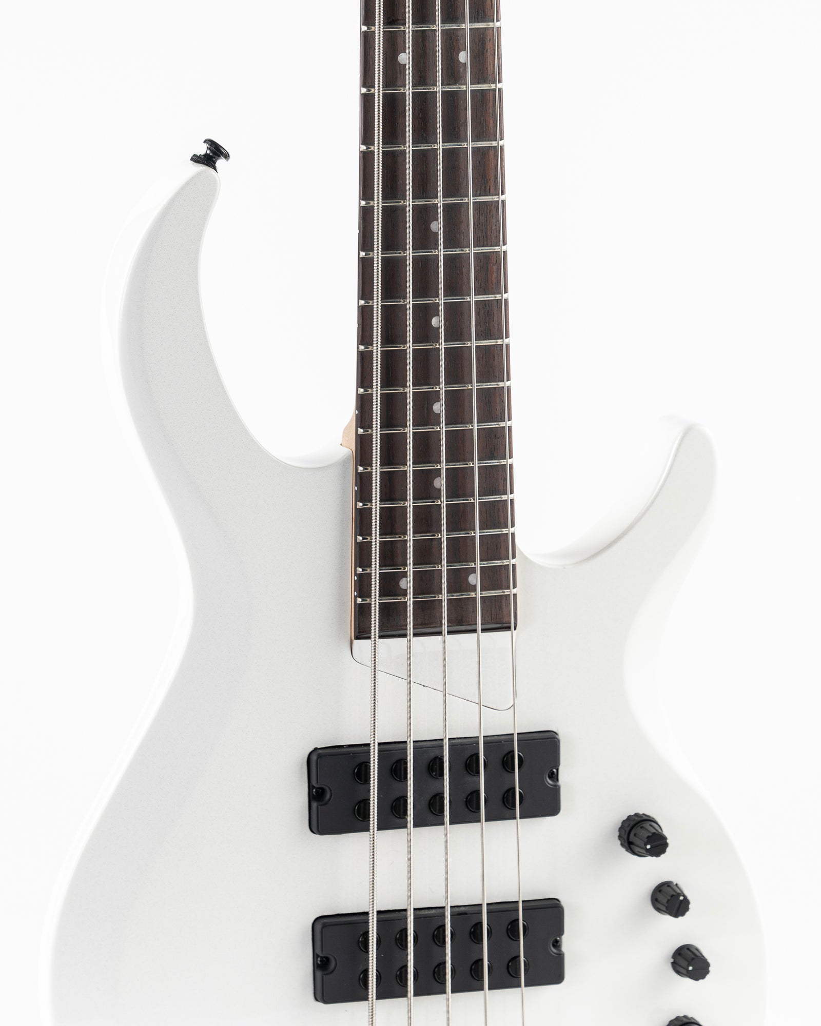 USED 2025 Sire Marcus Miller M2 5 String Electric Bass - White Pearl
