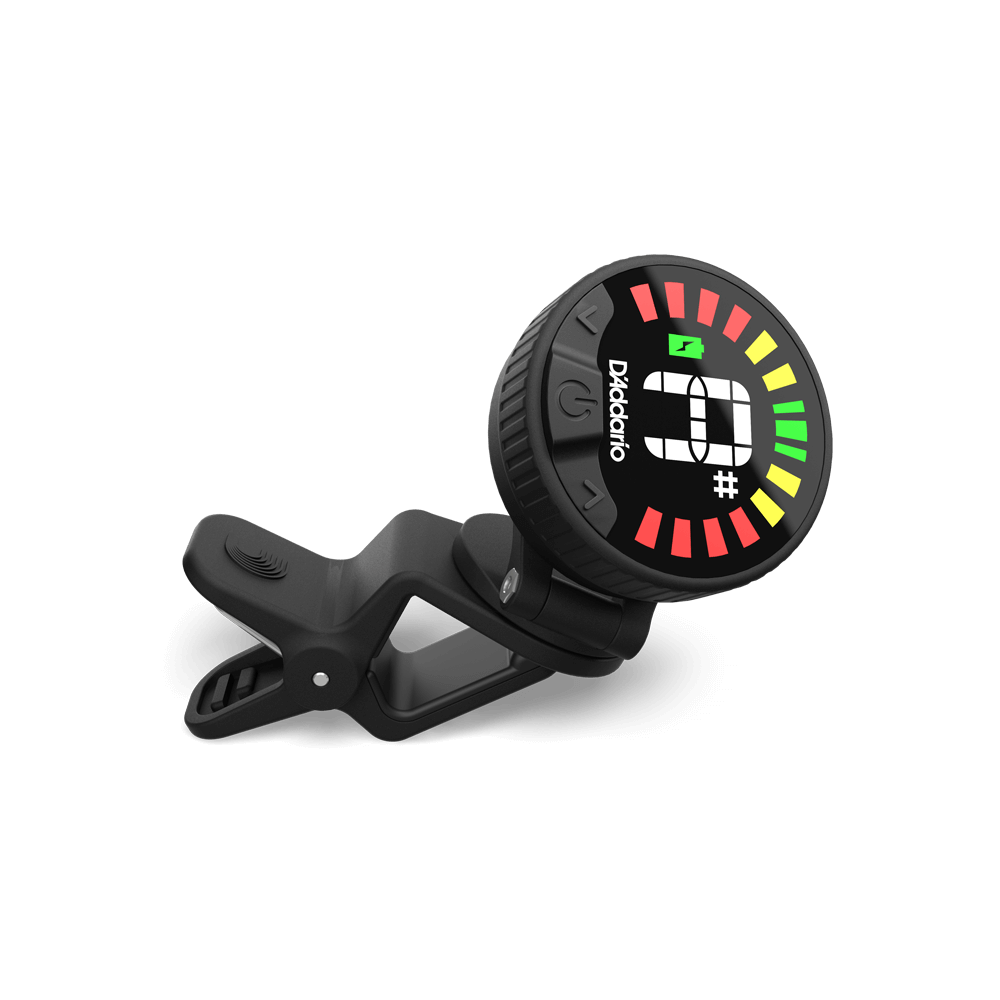 D'Addario PW-CT-26 Nexxus 360 Rechargeable Clip-On Tuner - Black