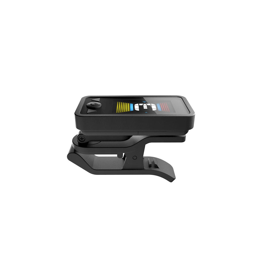 D'Addario PW-CT-27 Eclipse Rechargeable Clip-On Headstock Tuner - Black