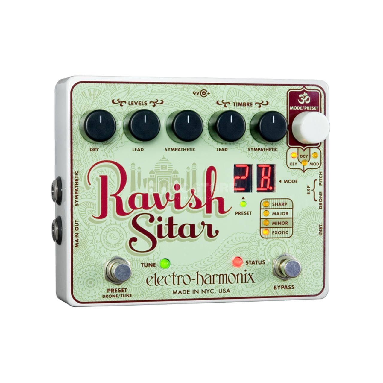 Electro-Harmonix Ravish Sitar Guitar Pedal