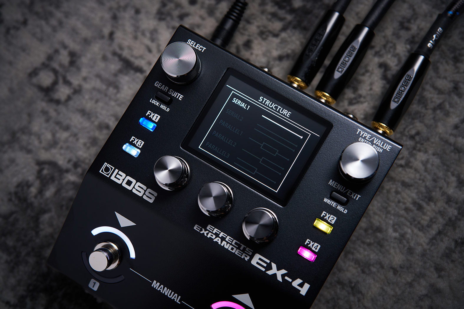 Boss EX-4 Effects Expander Multi-Effects Pedal