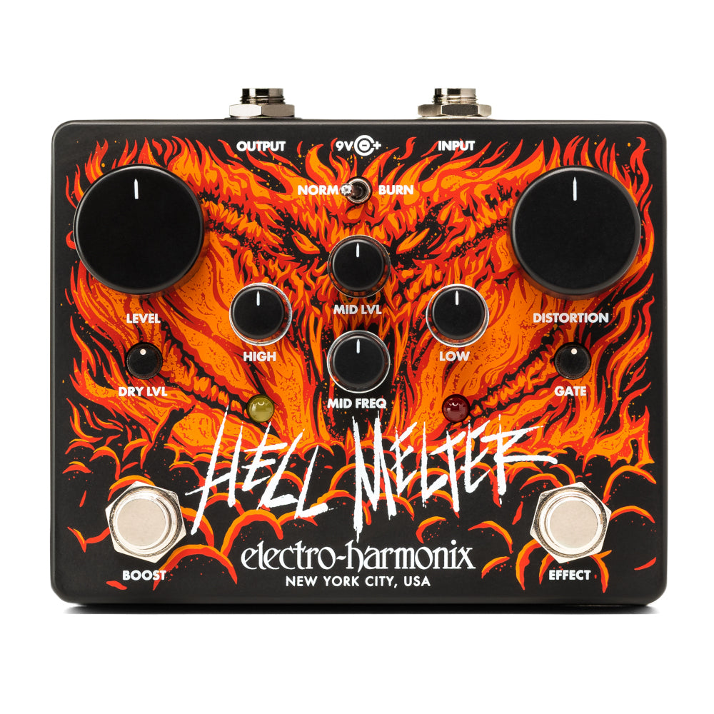 Electro-Harmonix Hellmelter Metal Distortion Pedal