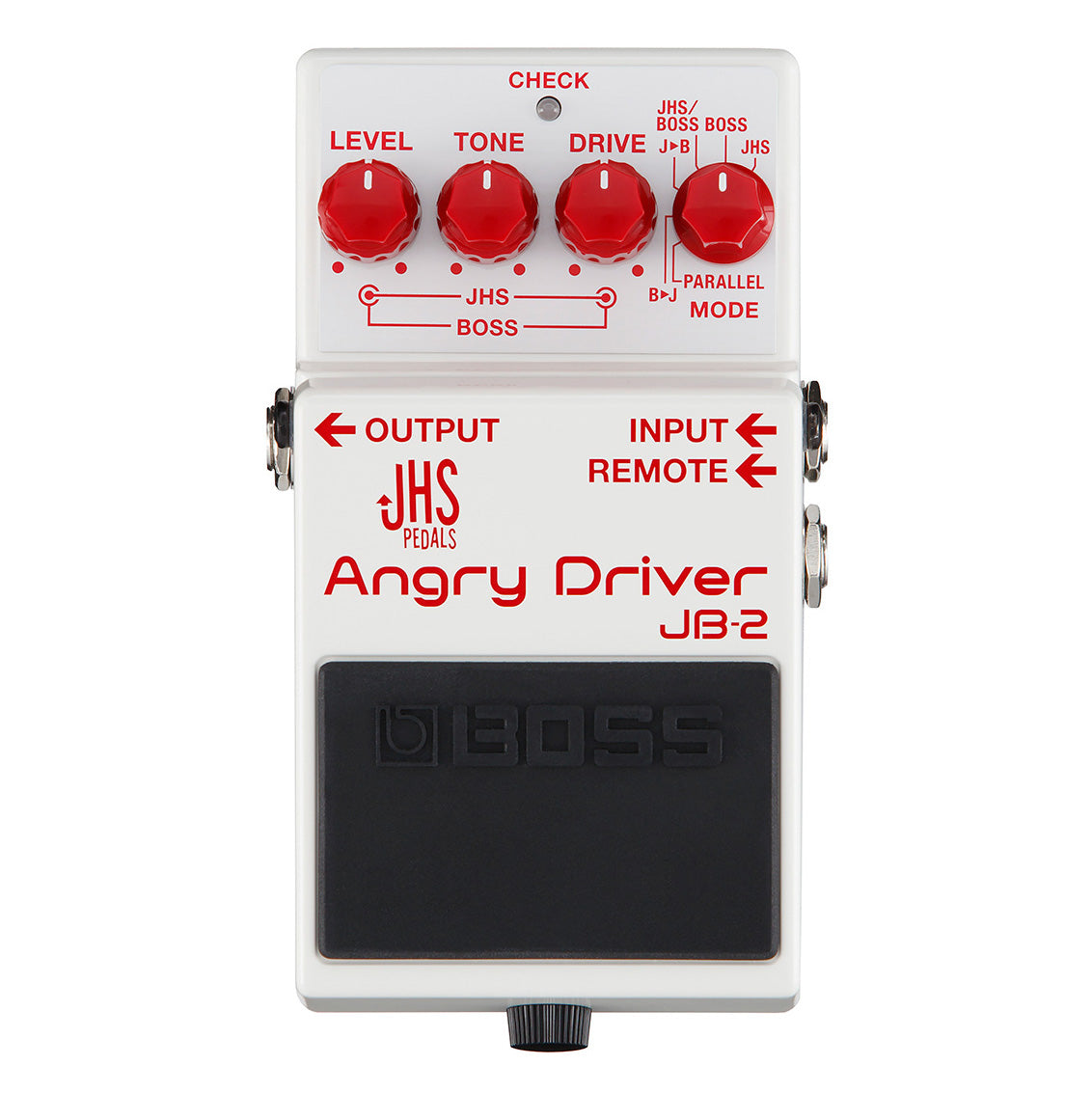 Boss JB-2 JHS Angry Driver Overdrive Guitar Pedal