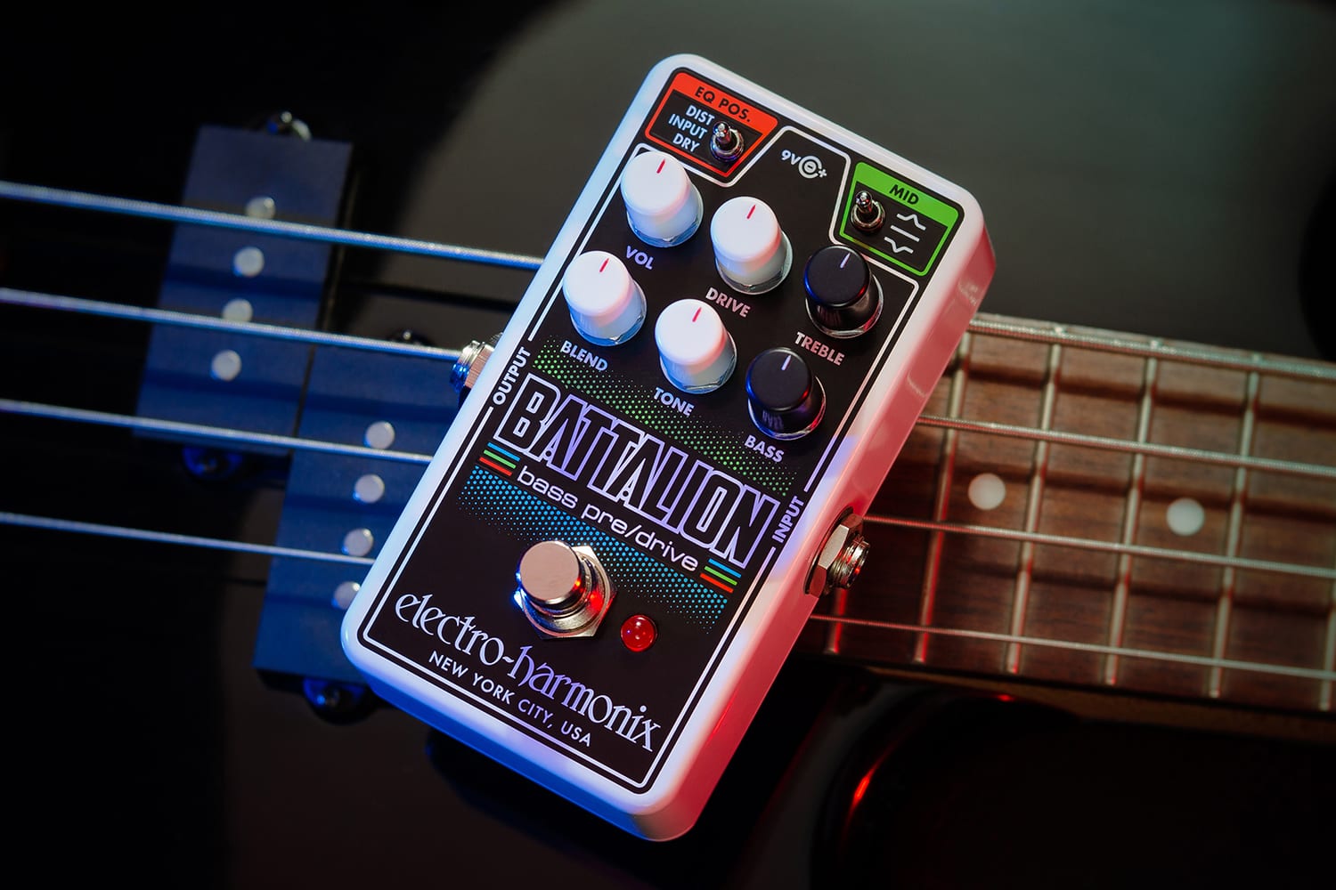 Electro-Harmonix Nano Battalion - Bass Preamp & Overdrive