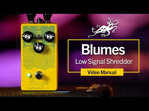 EarthQuaker Devices Blumes Low Signal Shredder Bass Pedal