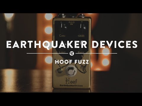 EarthQuaker Devices Hoof V2 Hybrid Fuzz Guitar Pedal