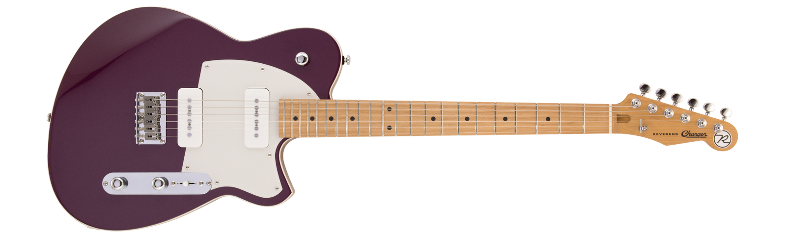 Reverend Bolt-On Series Charger 290 Electric Guitar - Purple Punch