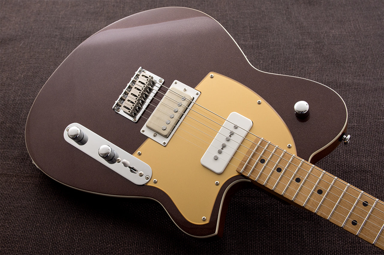 Reverend Bolt-On Series Charger H90 Electric Guitar - Metallic Bordeaux