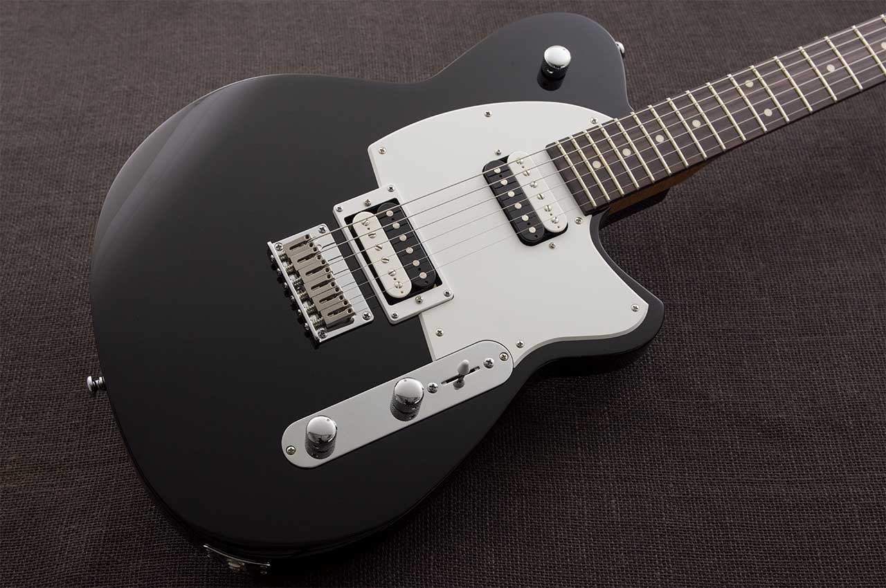 Reverend Charger Standard HH Electric Guitar - Midnight Black