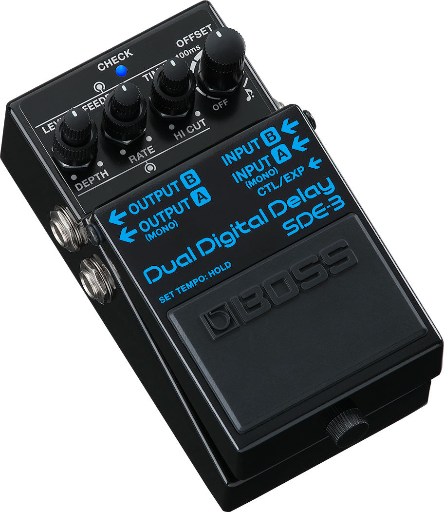Boss SDE-3 Dual Digital Delay Guitar Pedal