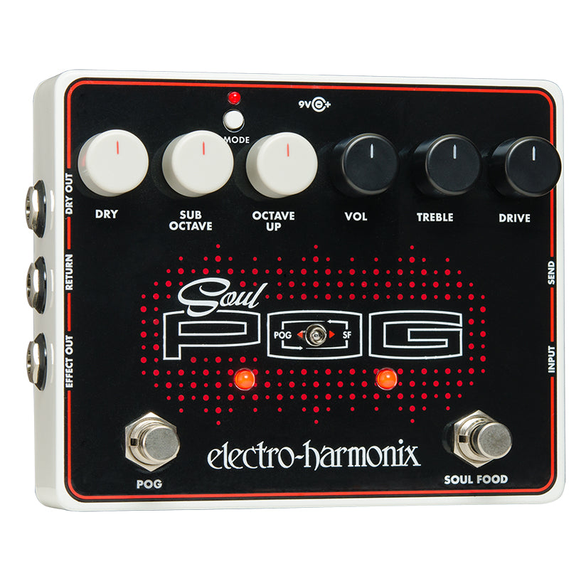 Electro-Harmonix Soul Pog Overdrive/Octave Multi-Effect Guitar Pedal