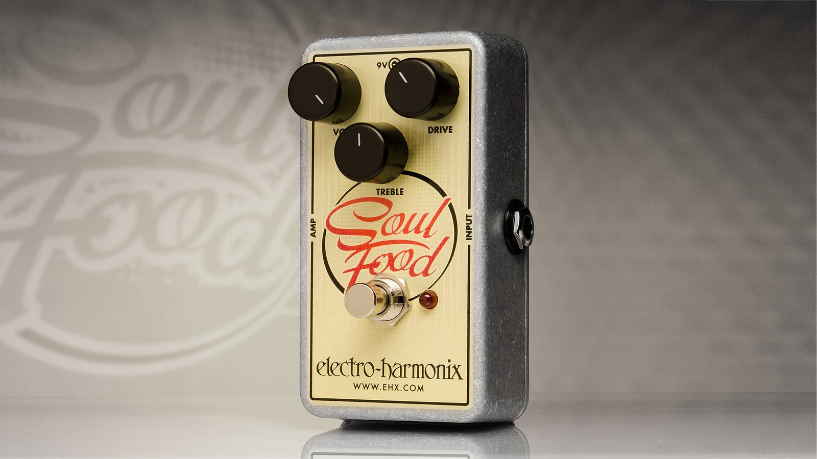 Electro-Harmonix Soul Food - Transparent Distortion / Fuzz / Overdrive Guitar Pedal