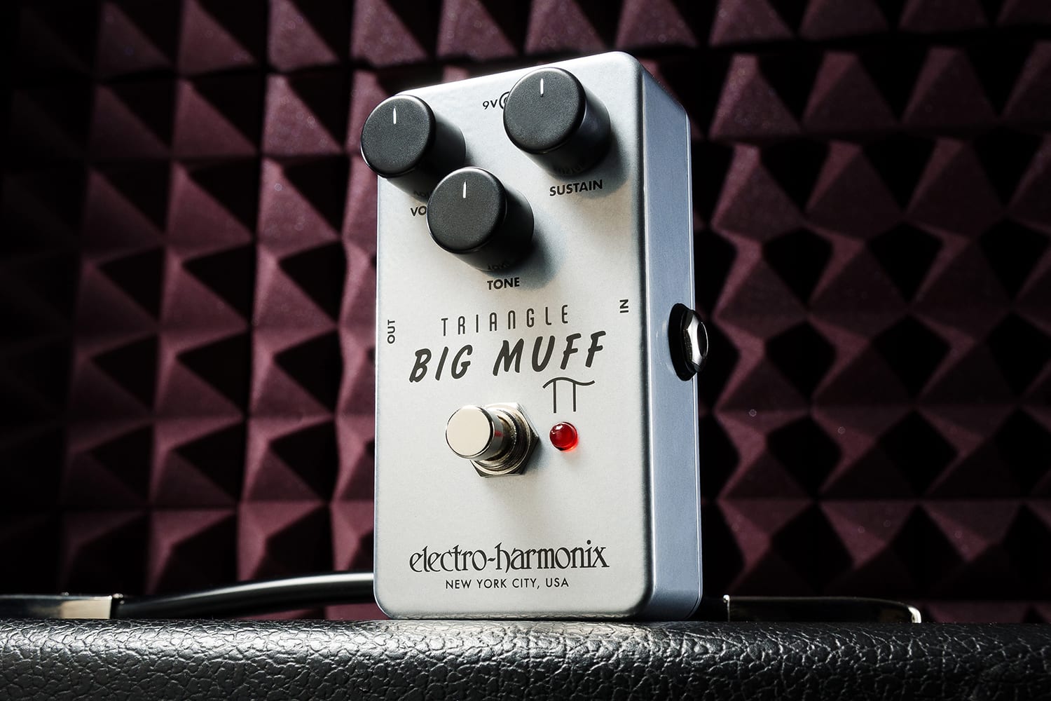 Electro-Harmonix Big Muff Triangle Fuzz Guitar Pedal