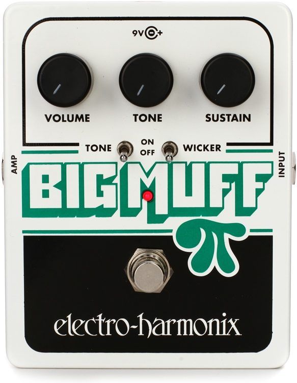 Electro-Harmonix Big Muff Pi With Tone Wicker - Fuzz / Distortion / Sustainer Guitar Pedal