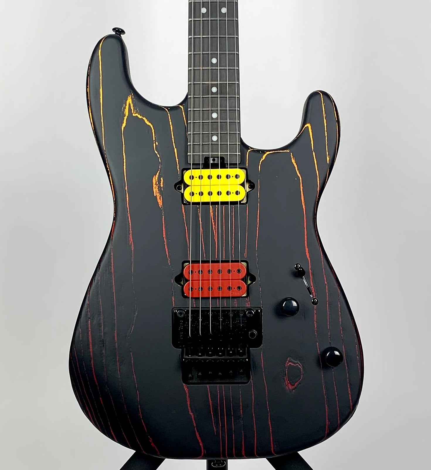 Charvel Pro-Mod San Dimas Style 1 HH FR E Ash with Ebony Fingerboard - Sunburn