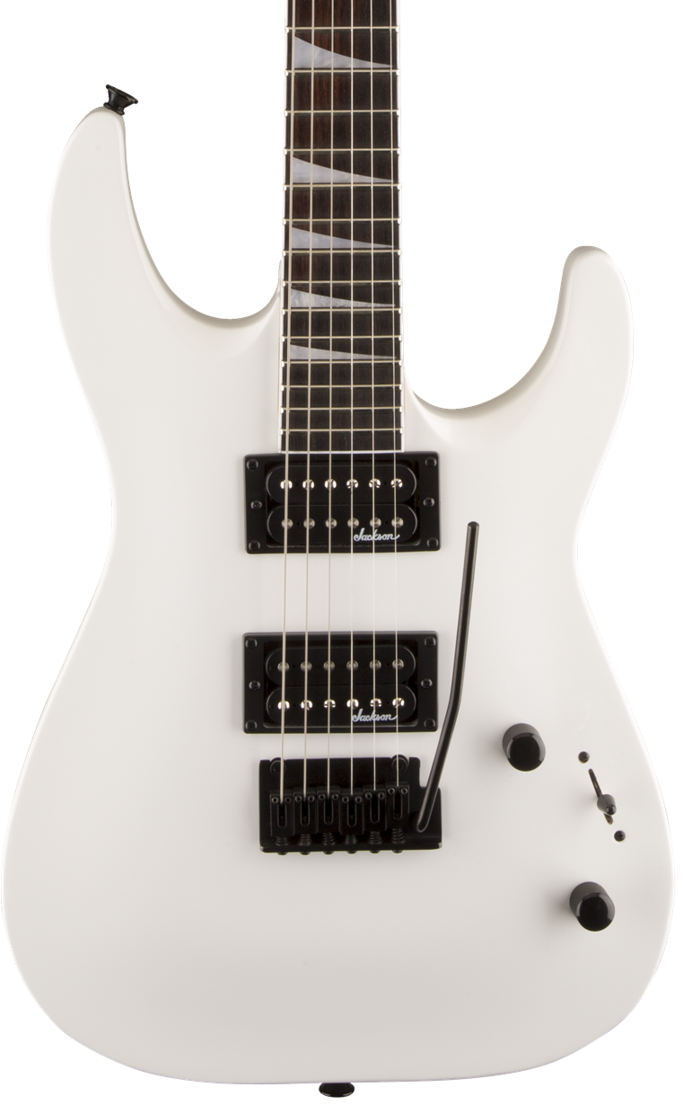 Jackson JS Series JS22 Dinky Arch Top with Amaranth Fingerboard - Snow White