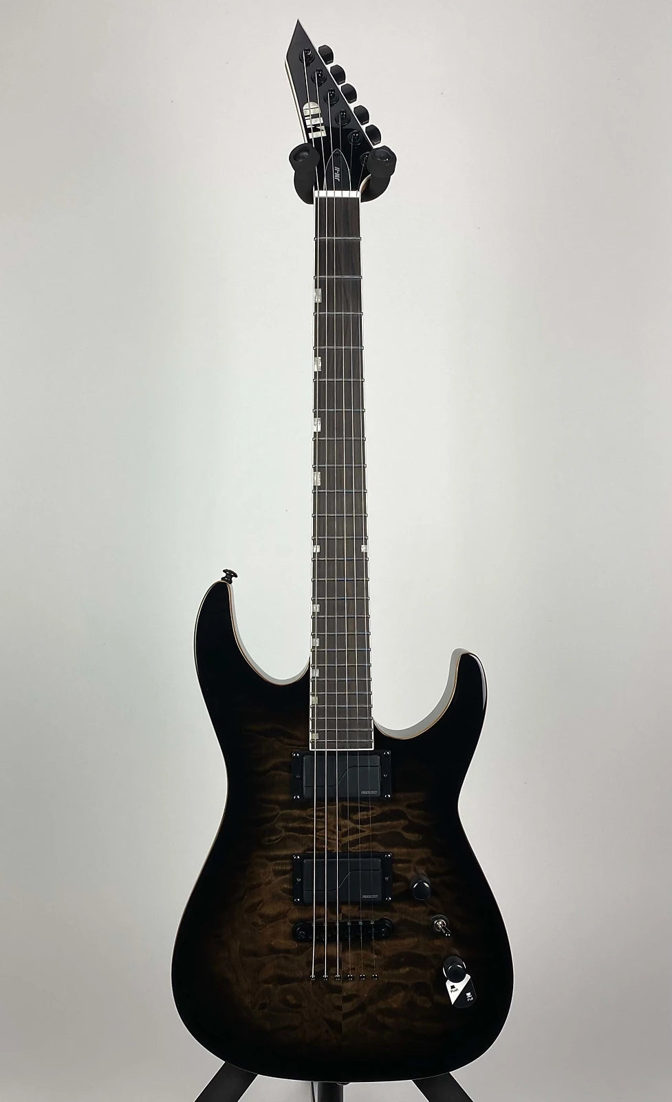 LTD Signature Series JM-II Josh Middleton with Ebony Fingerboard - Black Shadow Burst