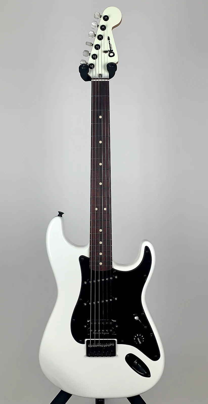Charvel USA Jake E Lee Signature with Rosewood Fingerboard - Pearl White with Lavender Hue