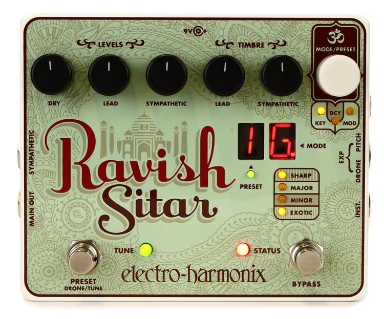 Electro-Harmonix Ravish Sitar Guitar Pedal