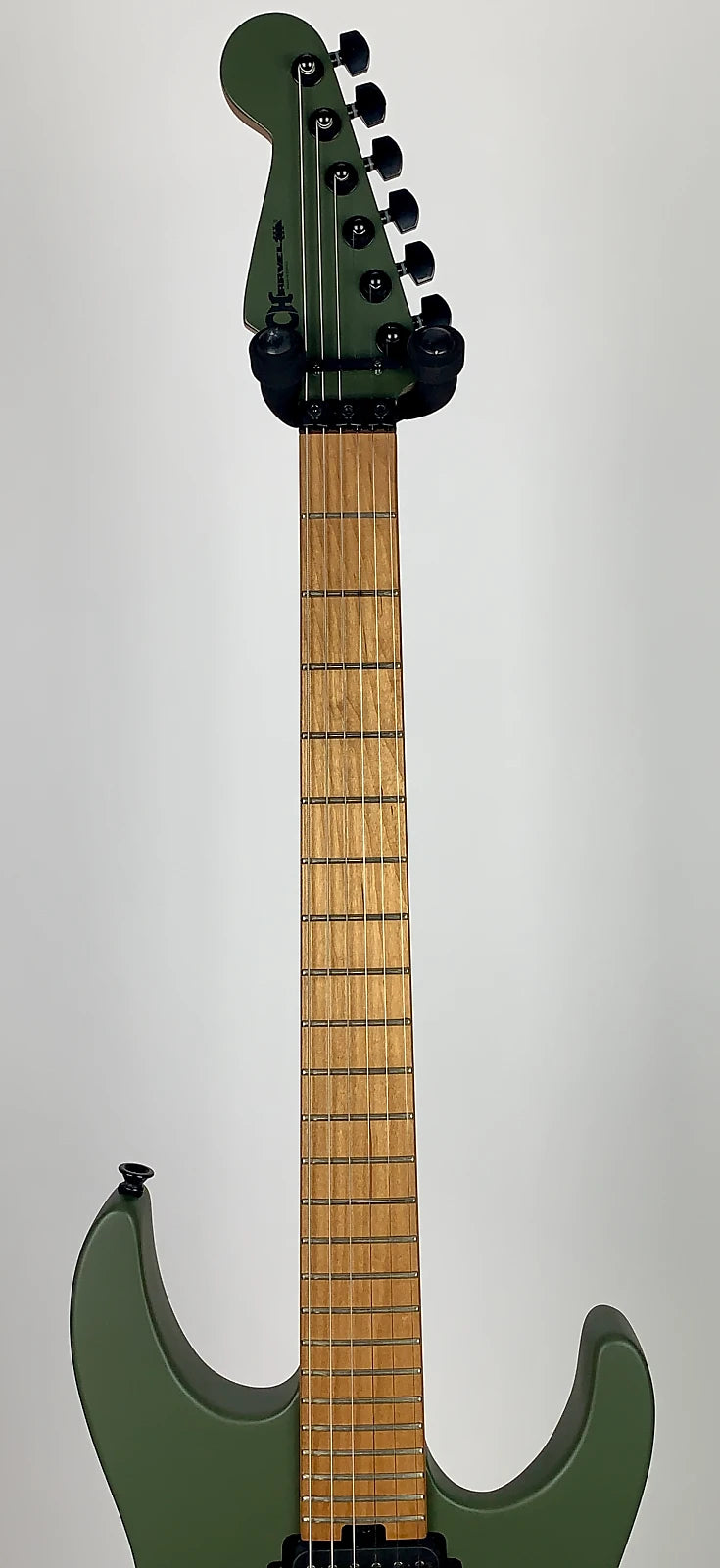 Charvel DK24R HH FR Matte Army Drab Green