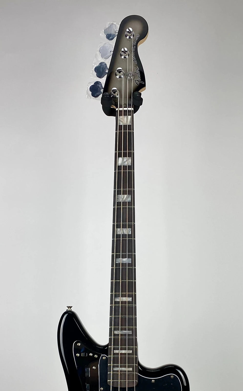 Fender Troy Sanders Jag Bass Silverburst