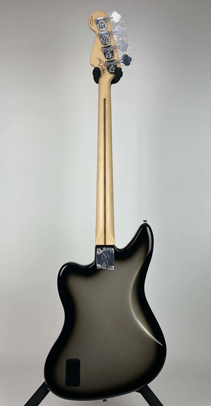 Fender Troy Sanders Jag Bass Silverburst