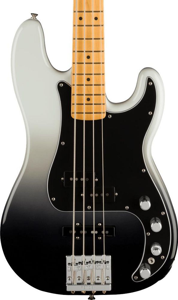 USED Fender Player Plus Precision Bass with Maple Fingerboard - Silver Smoke