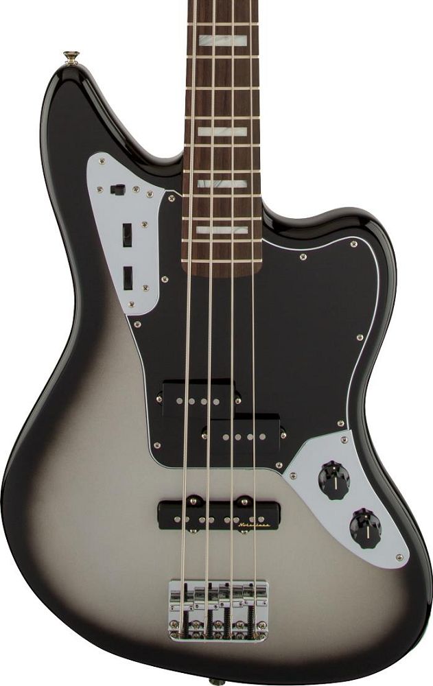 Fender Troy Sanders Jag Bass Silverburst