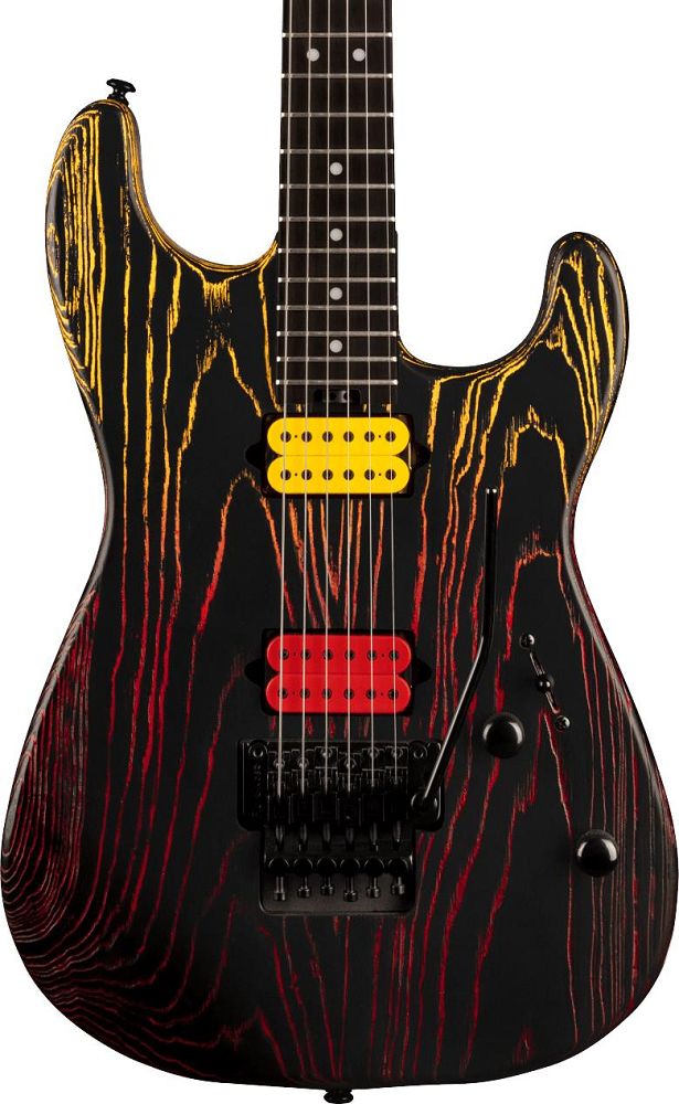 Charvel Pro-Mod San Dimas Style 1 HH FR E Ash with Ebony Fingerboard - Sunburn