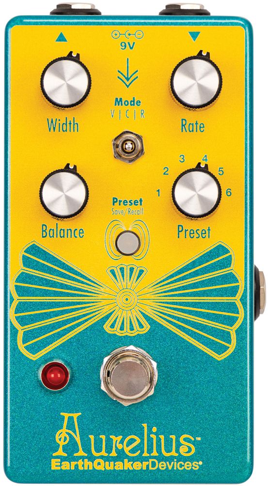 Earthquaker Devices Aurelius Tri-Voice Chorus Guitar Pedal
