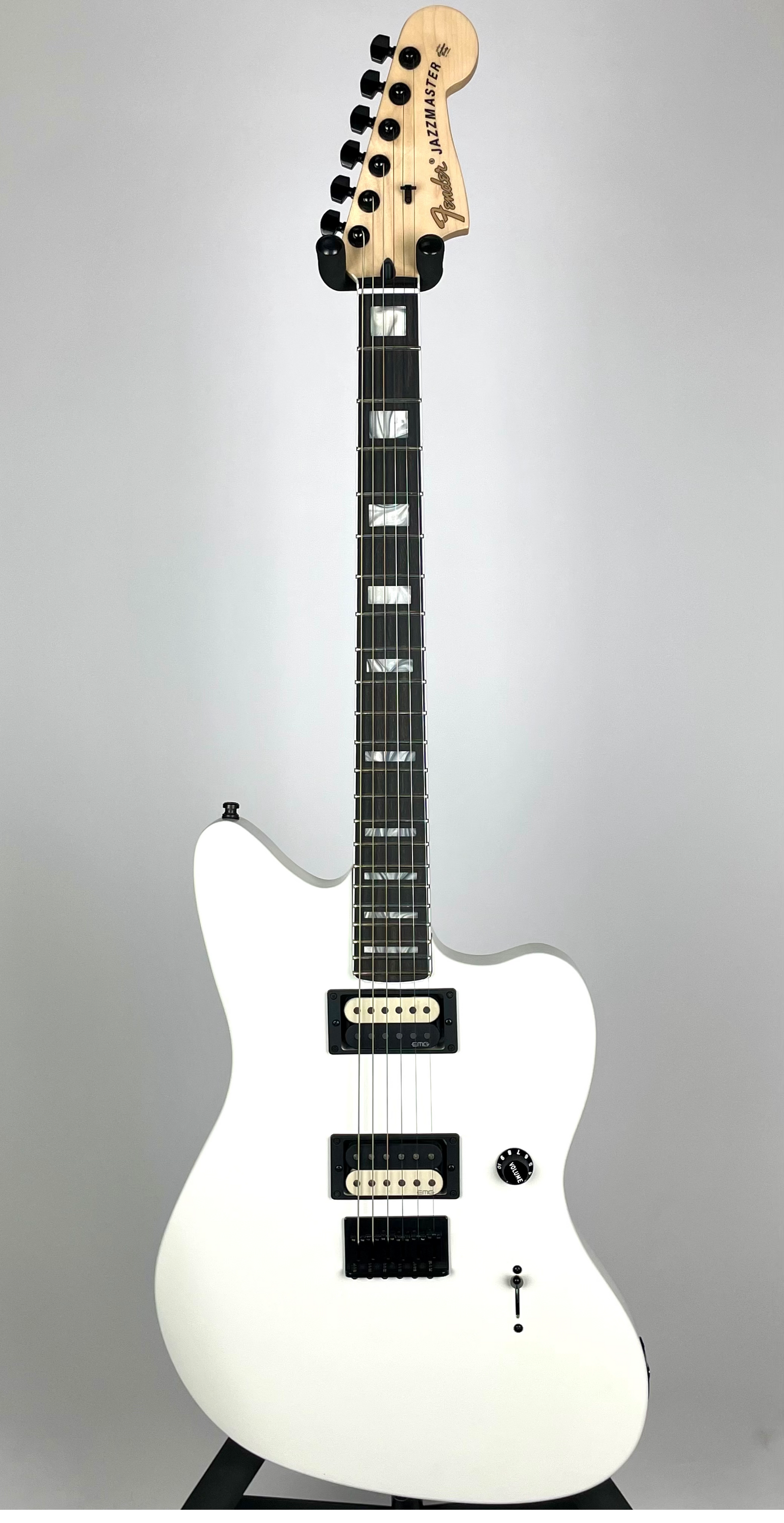 Fender Jim Root Jazzmaster V4 with Ebony Fingerboard - Flat White