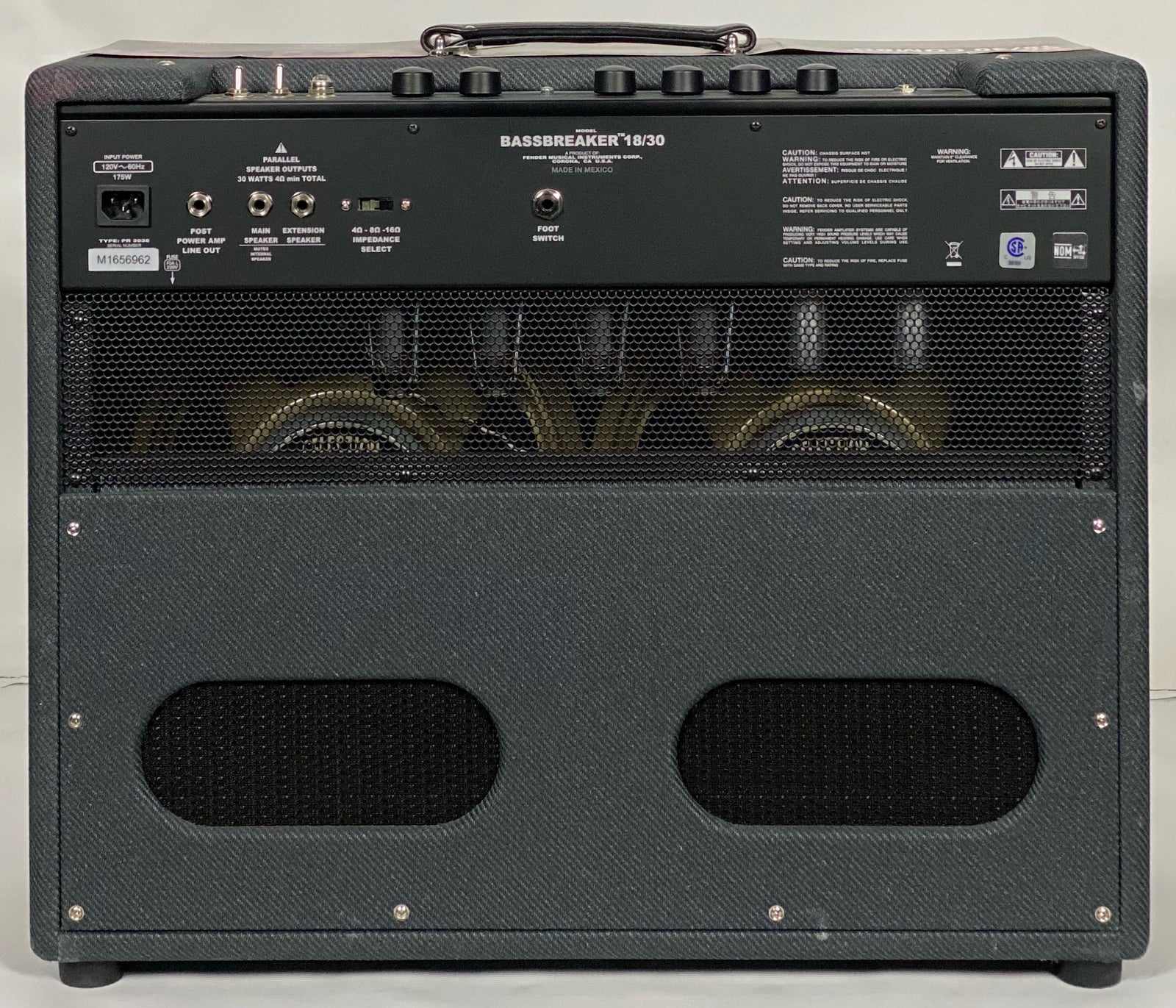 Fender Bassbreaker 18/30 2-Channel 30-Watt 2x12" Guitar Combo