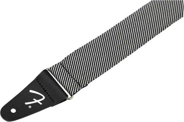 Fender 2" Modern Tweed Strap Black/White