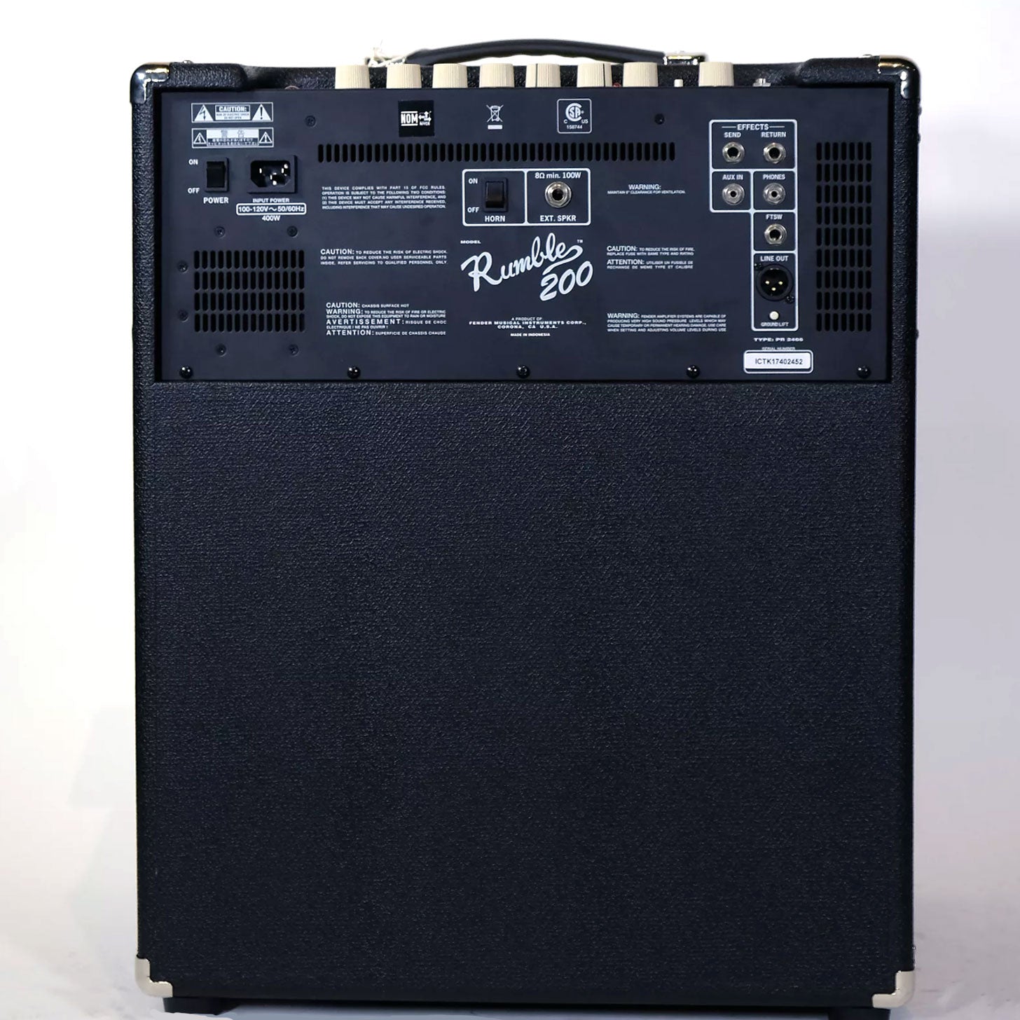 Fender Rumble 200 Combo - Rumble 200 Combo