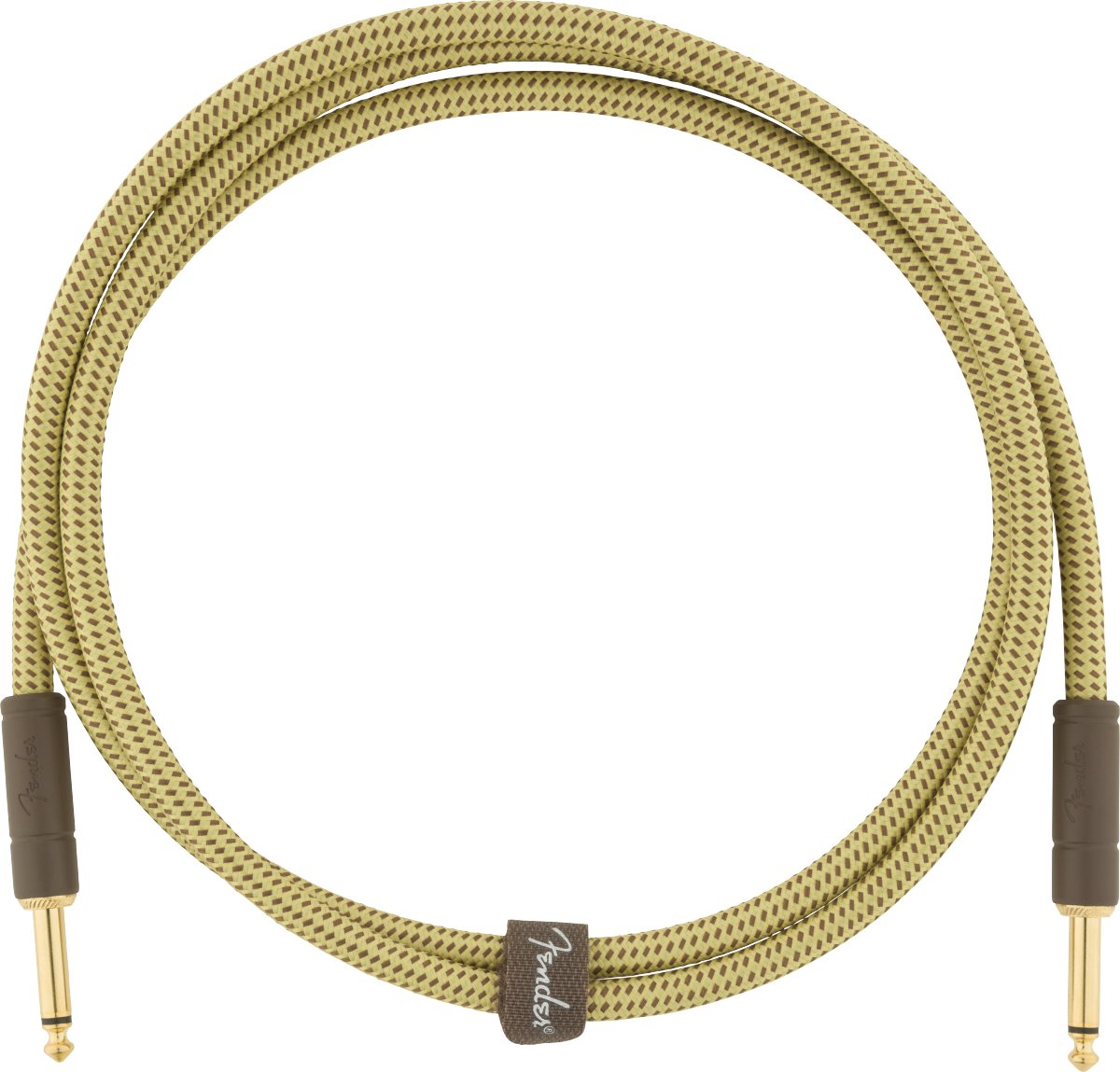 Fender Deluxe Series Instrument Cable Straight/Straight - 5' Tweed