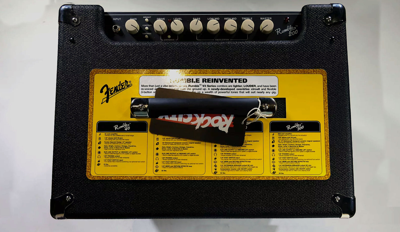 Fender Rumble 200 Combo - Rumble 200 Combo