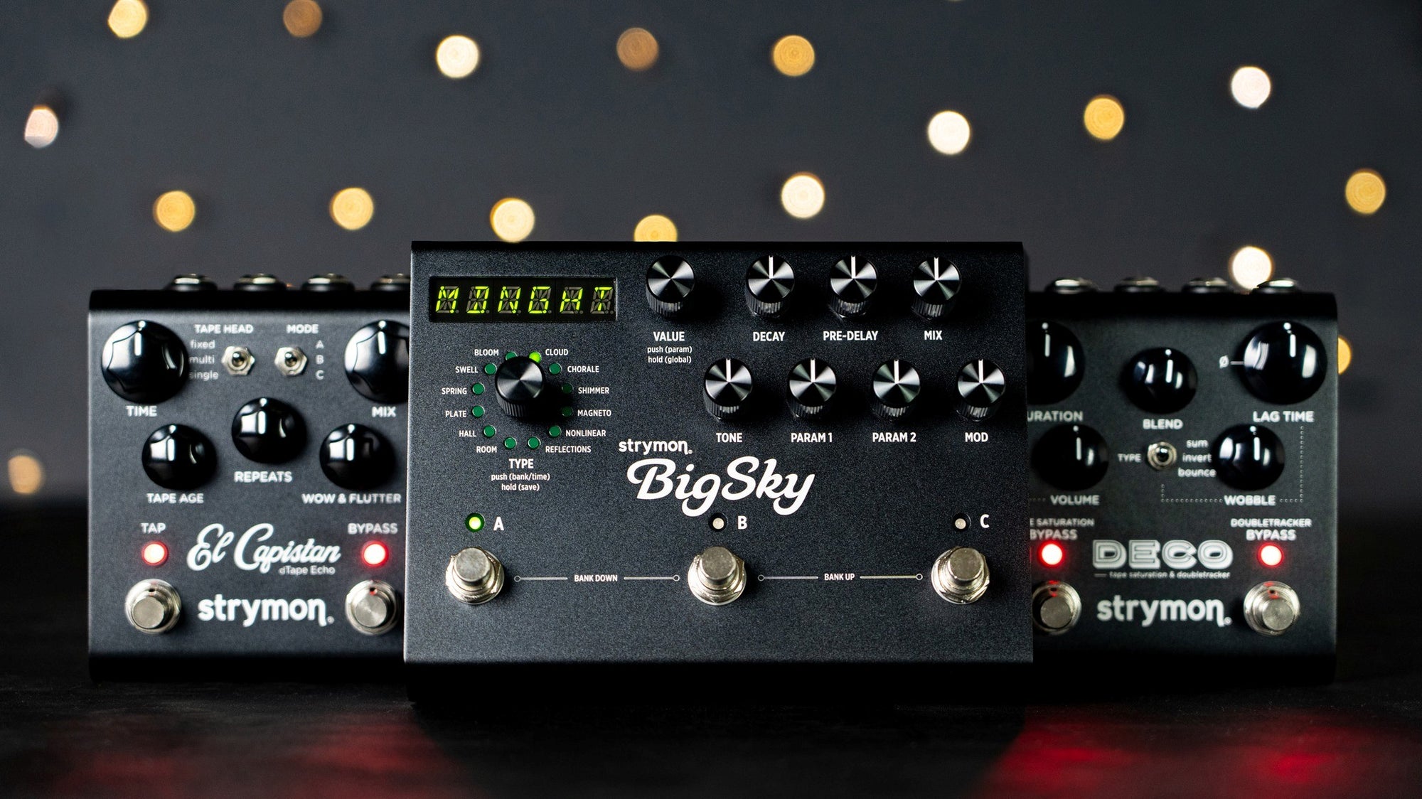 Strymon Electronics Announces New “Midnight Edition” of Most Popular Pedals