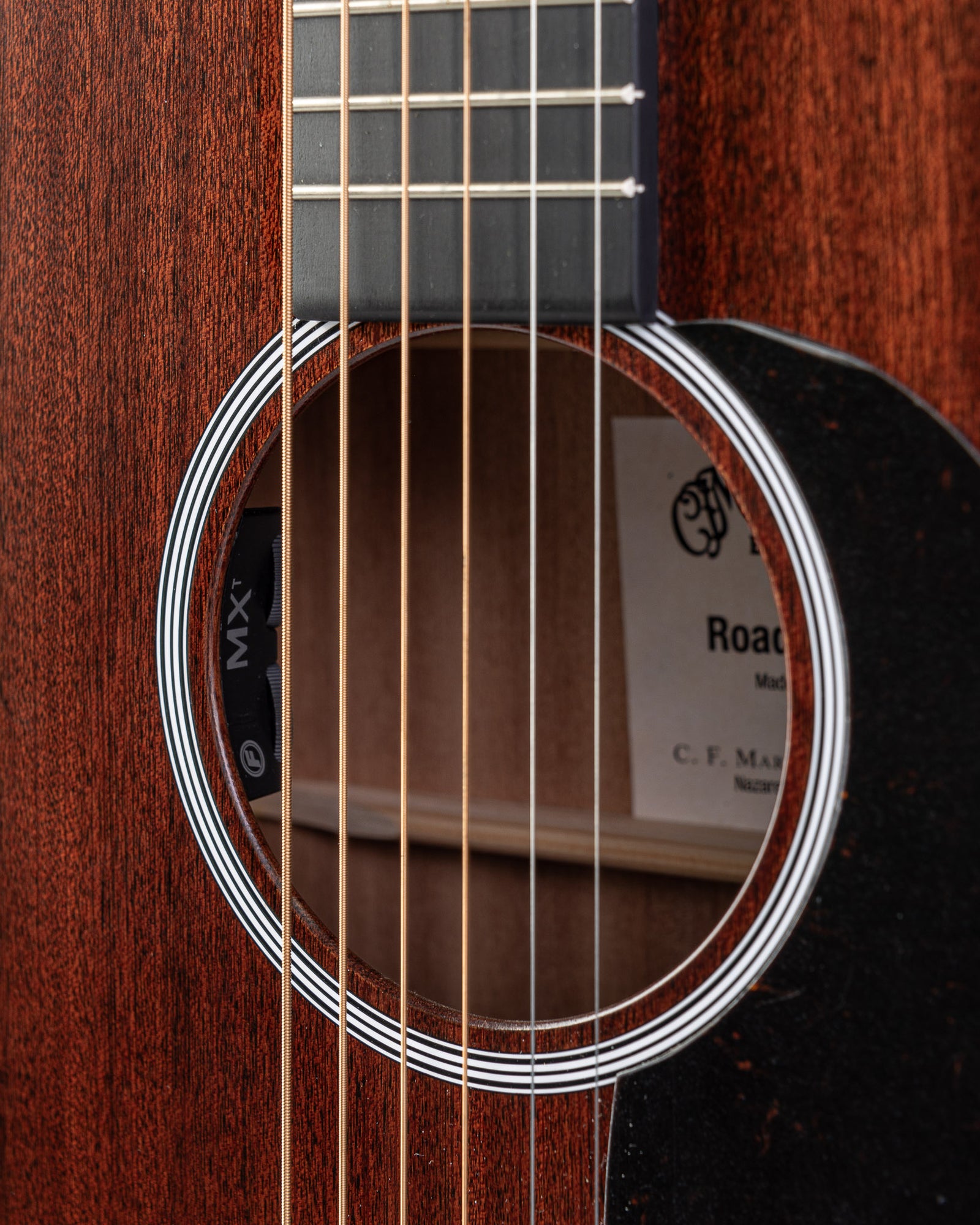 Martin Road Series 000-10E Sapele Acoustic Electric Guitar - Natural Satin