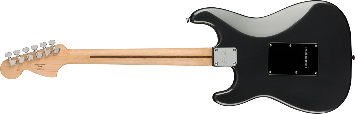Squier Affinity Stratocaster HSS Electric Guitar Pack-  Charcoal Frost Metallic